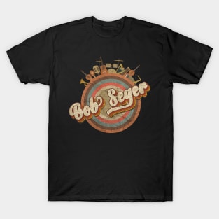 Tour Music Designs Vintage Retro - Bob Seger T-Shirt